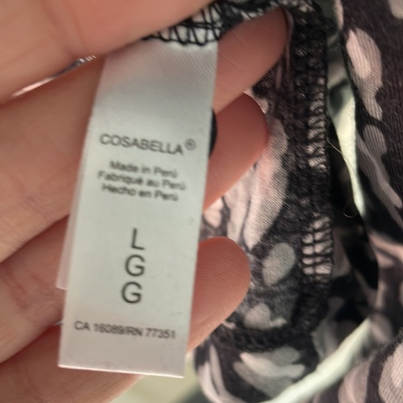 Cosabella Leopard Long Sleeve Pajama Top - Picture 7 of 8